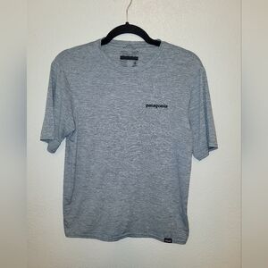 Patagonia Womans Basic Logo Tee - Grey size XS